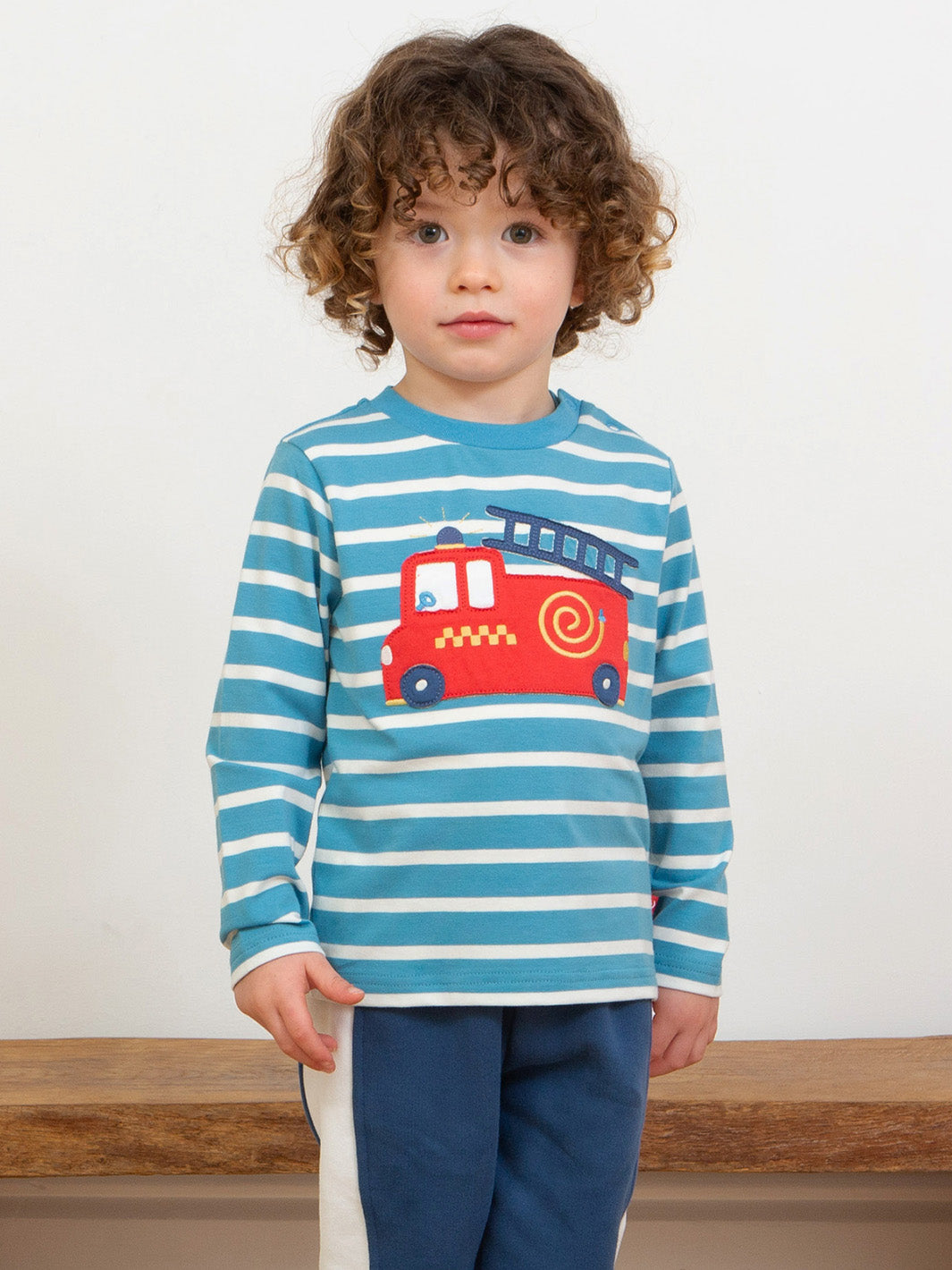 Striped Fire Engine T-Shirt