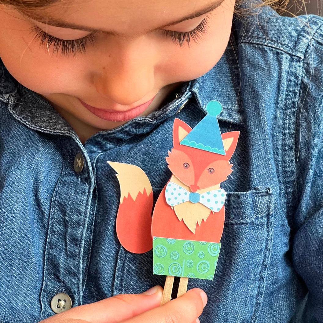 Make Your Own Fox Peg Doll