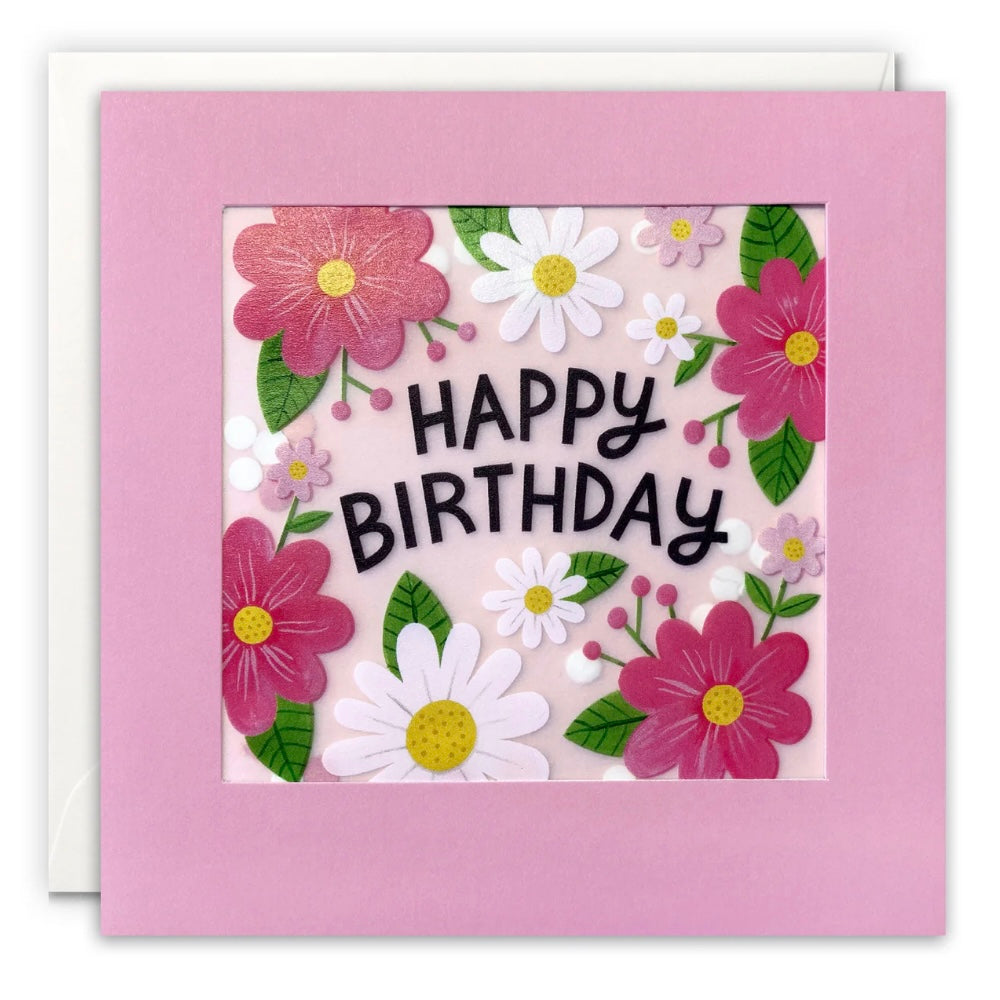 Birthday Flowers Card