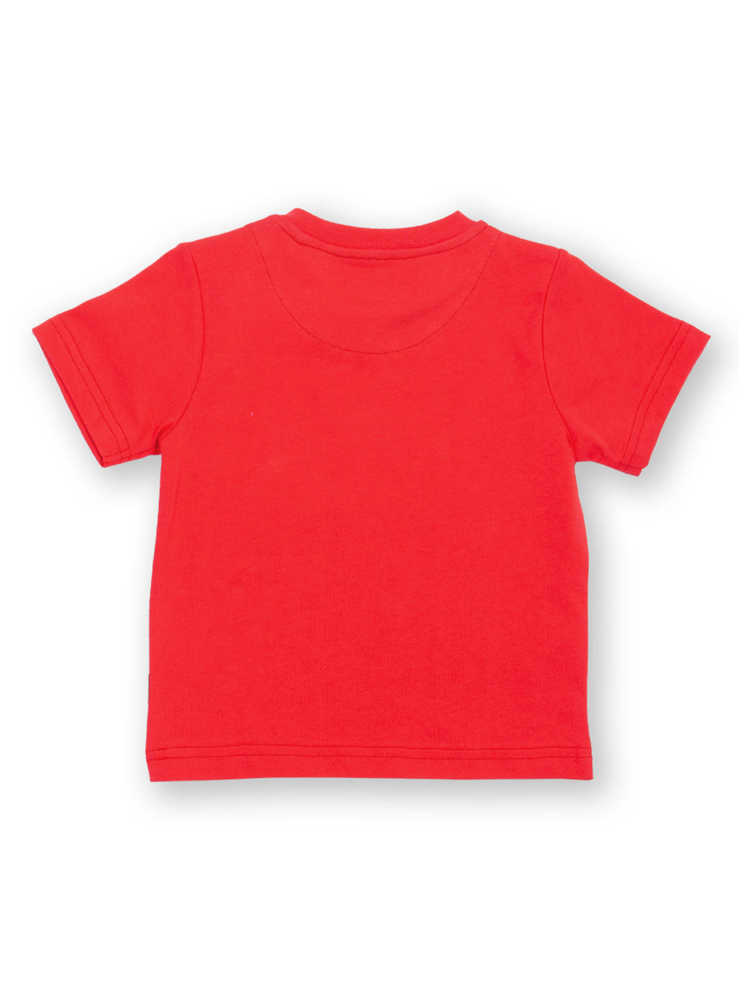 Red t-shirt on a white background