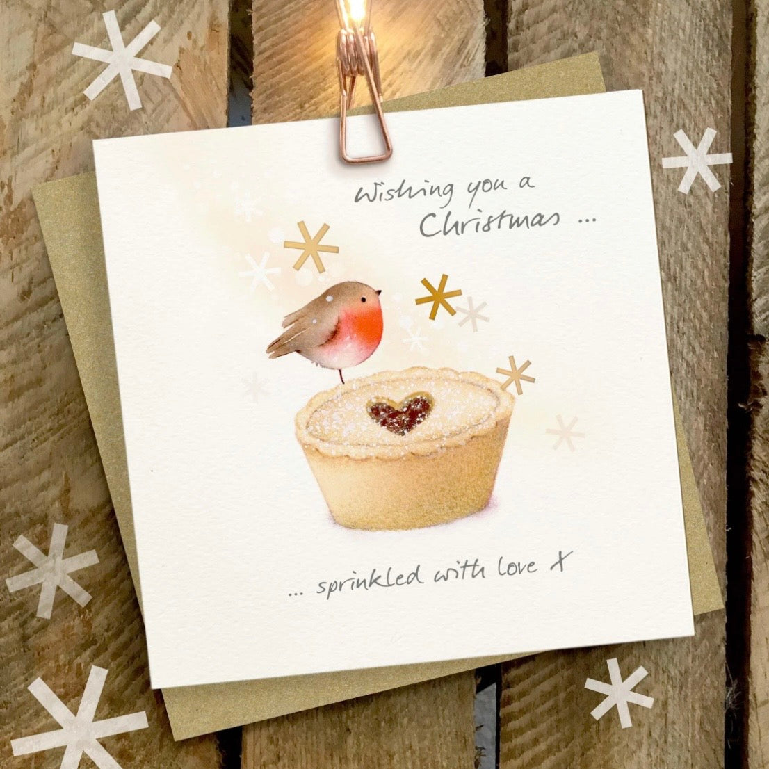 Ginger Betty Cards
Christmas Cards
Christmas
Robin
Mince Pie
Printed in the UK