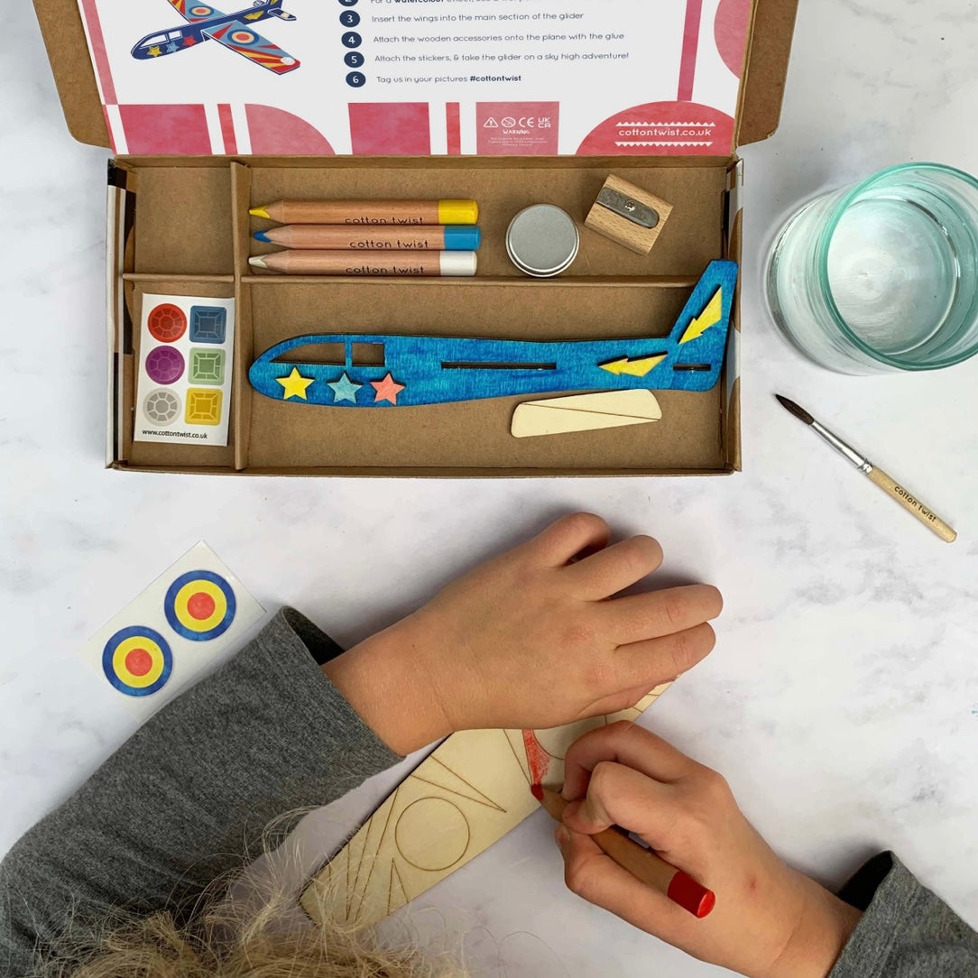 See inside our Create Your Own Plane kit!