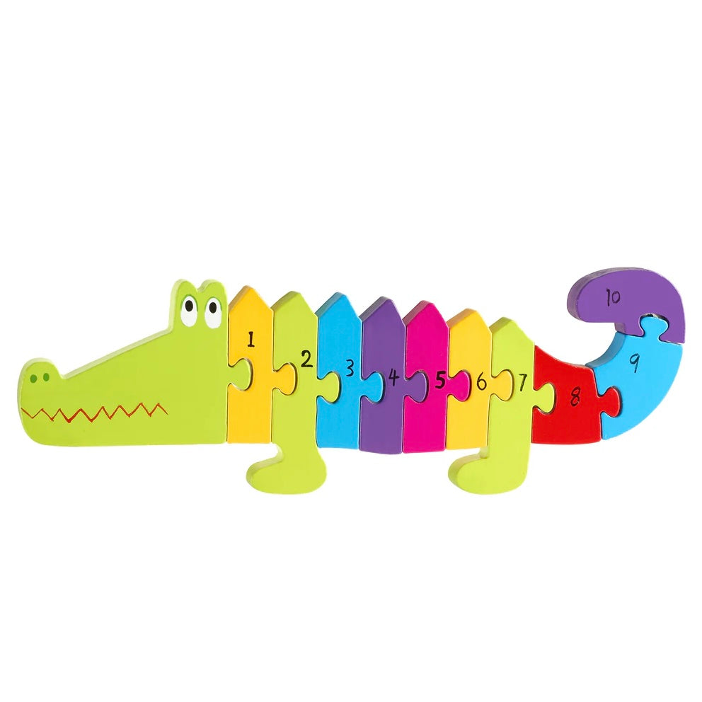 Colourful Crocodile Number Puzzle