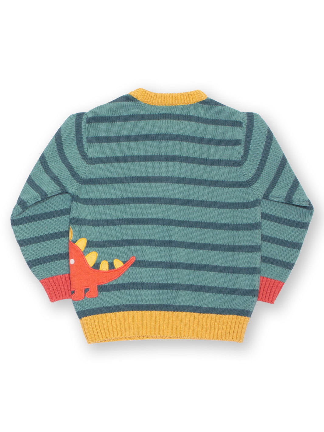 Back of our dinky dino jumper for children 
