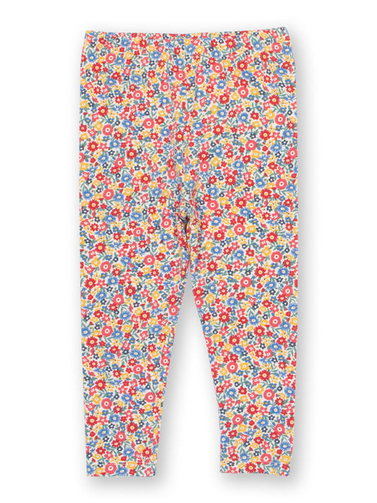 Floral leggings for children