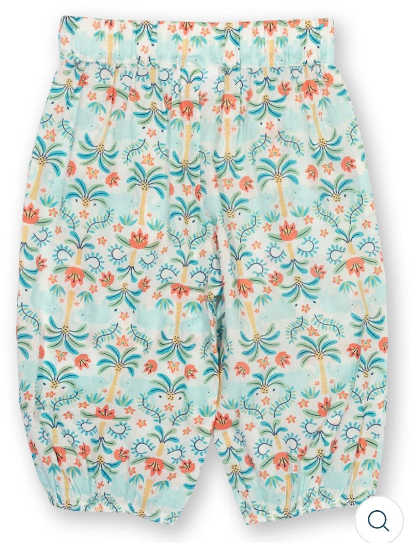 Floral patterned pants on a white background

Lightweight material 
Kite Clothing 
Children's clothing 
Pull Ups 
Trousers
Organic Cotton