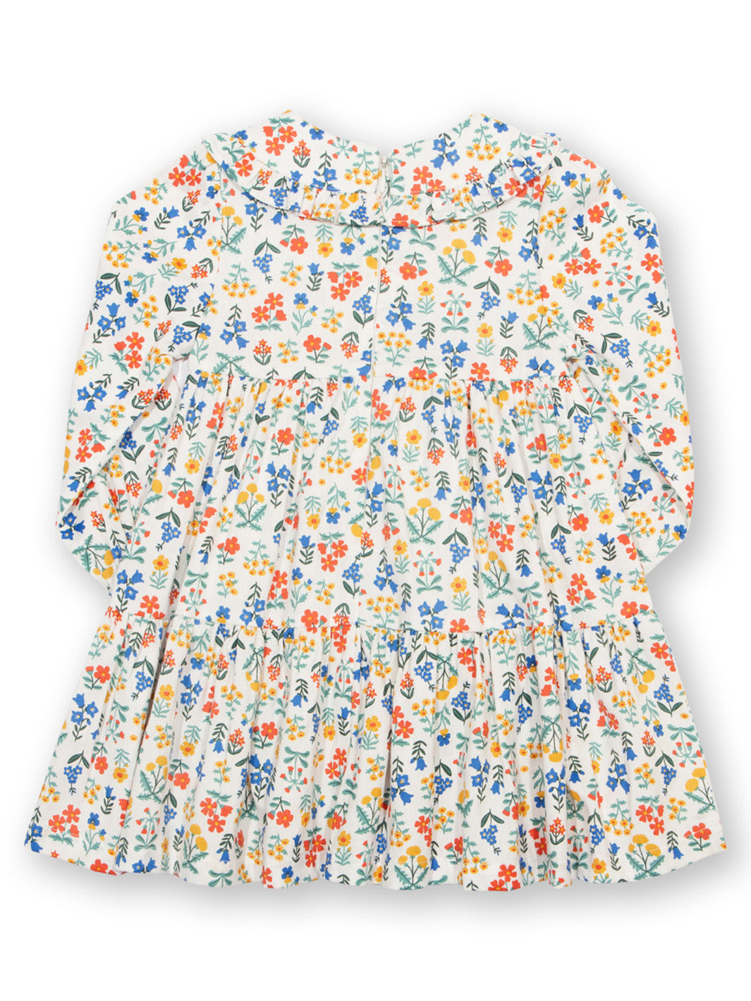 Floral patterned dress on a white background