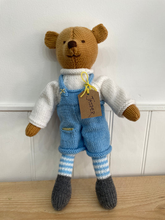 Lovingly hand knitted in South Oxfordshire, a beautiful present for a new baby