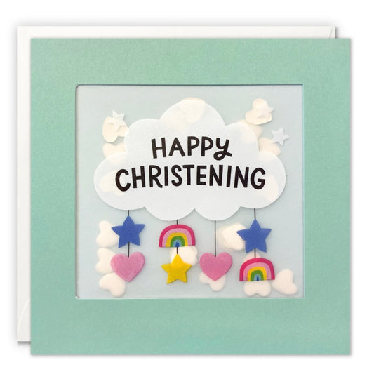 Christening Clouds Card