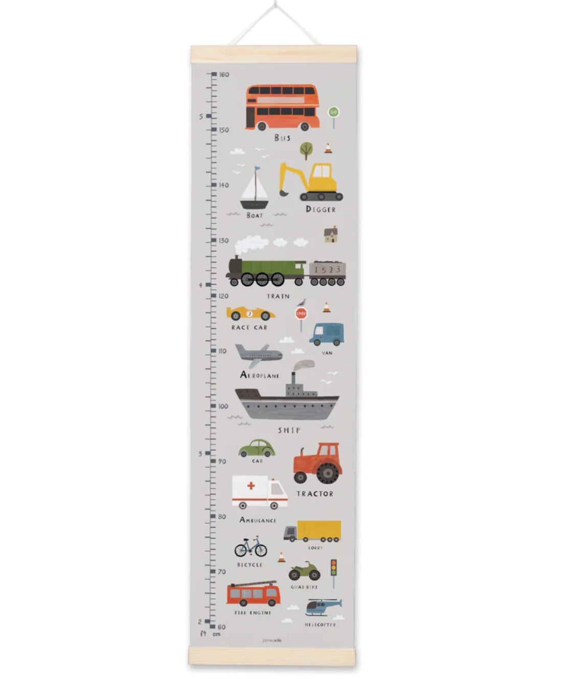 Transport Height Chart
