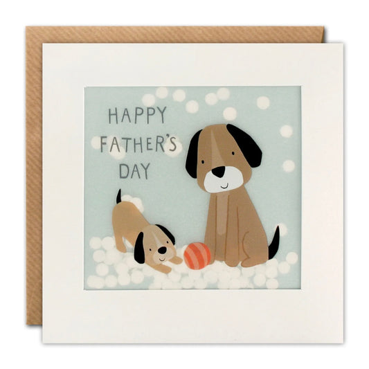 Dogs- Fathers Day Card