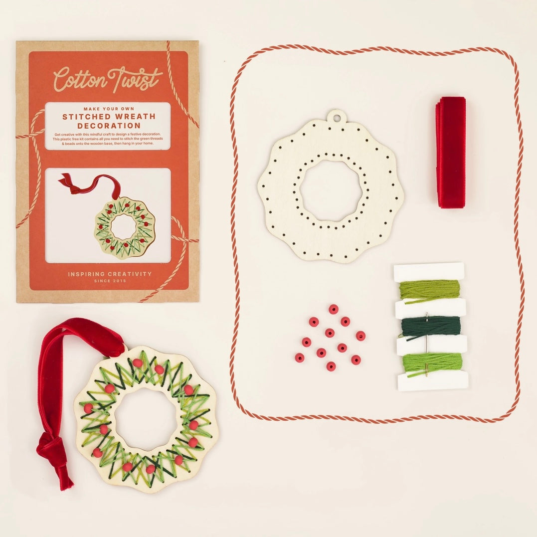 Everything included in our Make Your Own Christmas Wreath
A great stocking filler