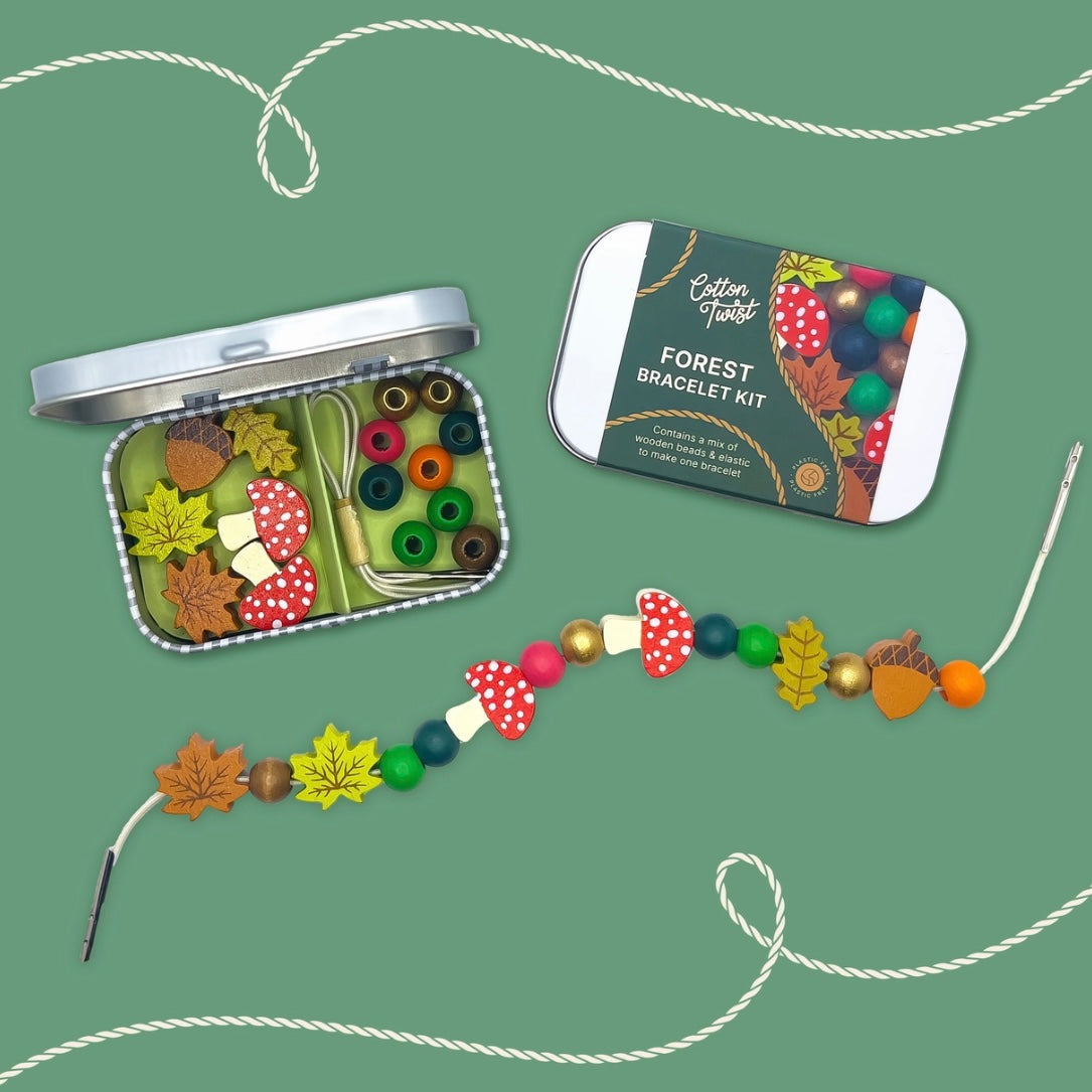 Make Your Own Forest Bracelet for children