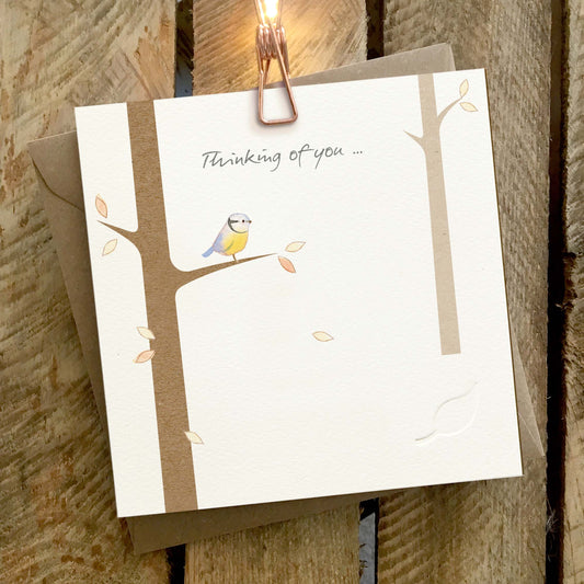 Thinking of You Bird Card