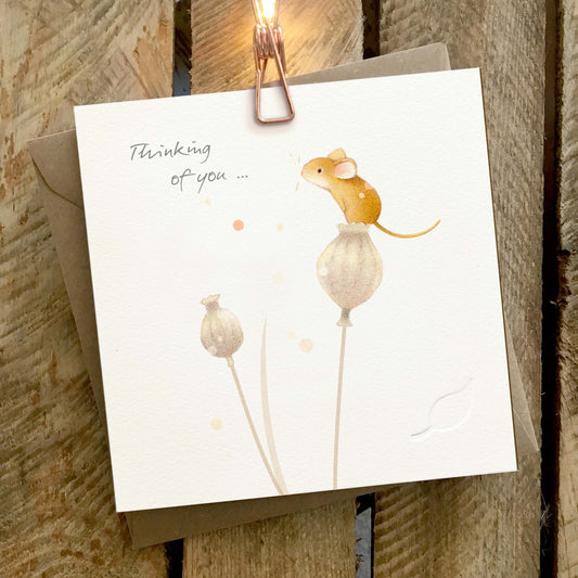 Thinking of You Mouse Card
