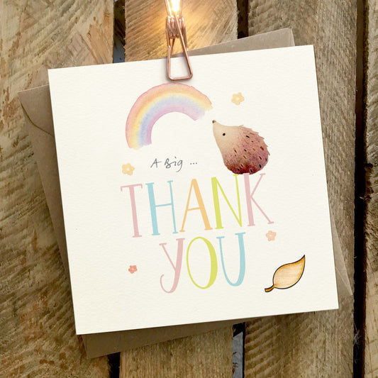 Thank You Rainbow Card
