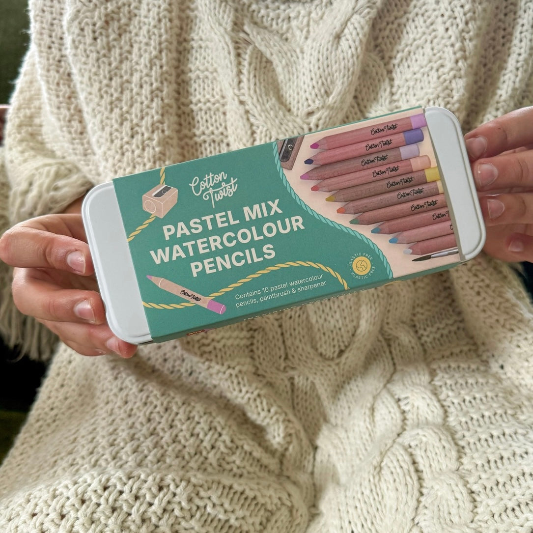 Tin Pastel Watercolour Pencils
