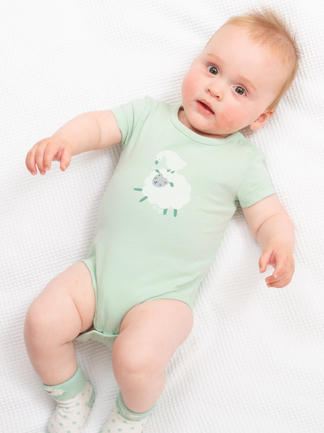 Worn as a baby vest or a body-tee, this looks great worn as a t-shirt with our coordinating leggings