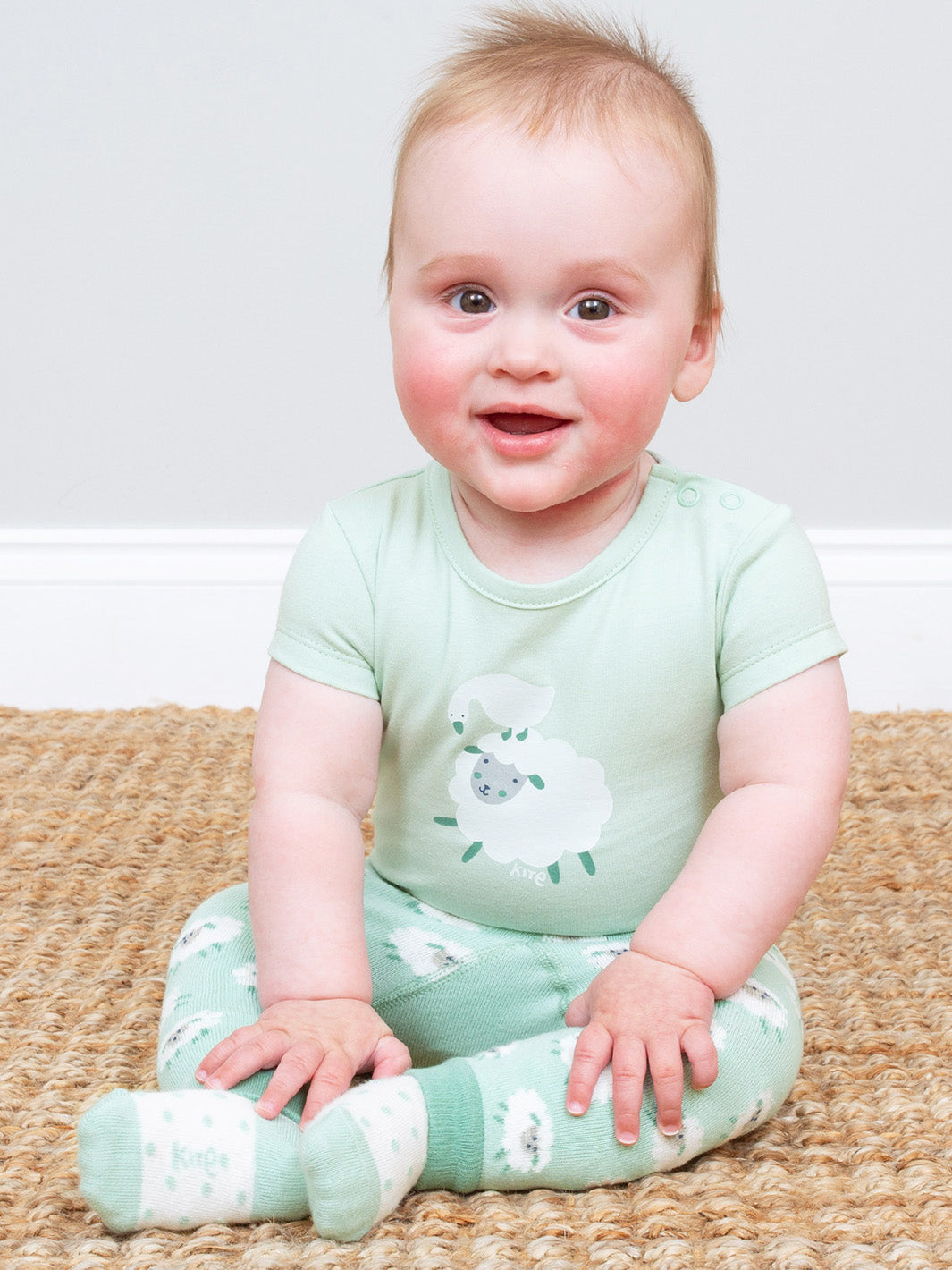 Feel special in our cosy and comfy two-pack set featuring sheep and bunny design socks 
A lovely new baby present 