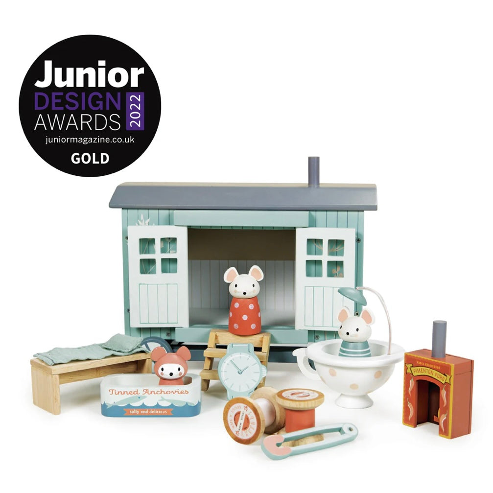 Award winning wooden Shepherds Hut 
Play set for children