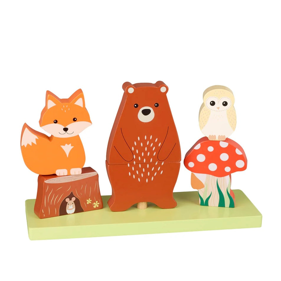 Stacking Woodland Animals 
Wooden toys