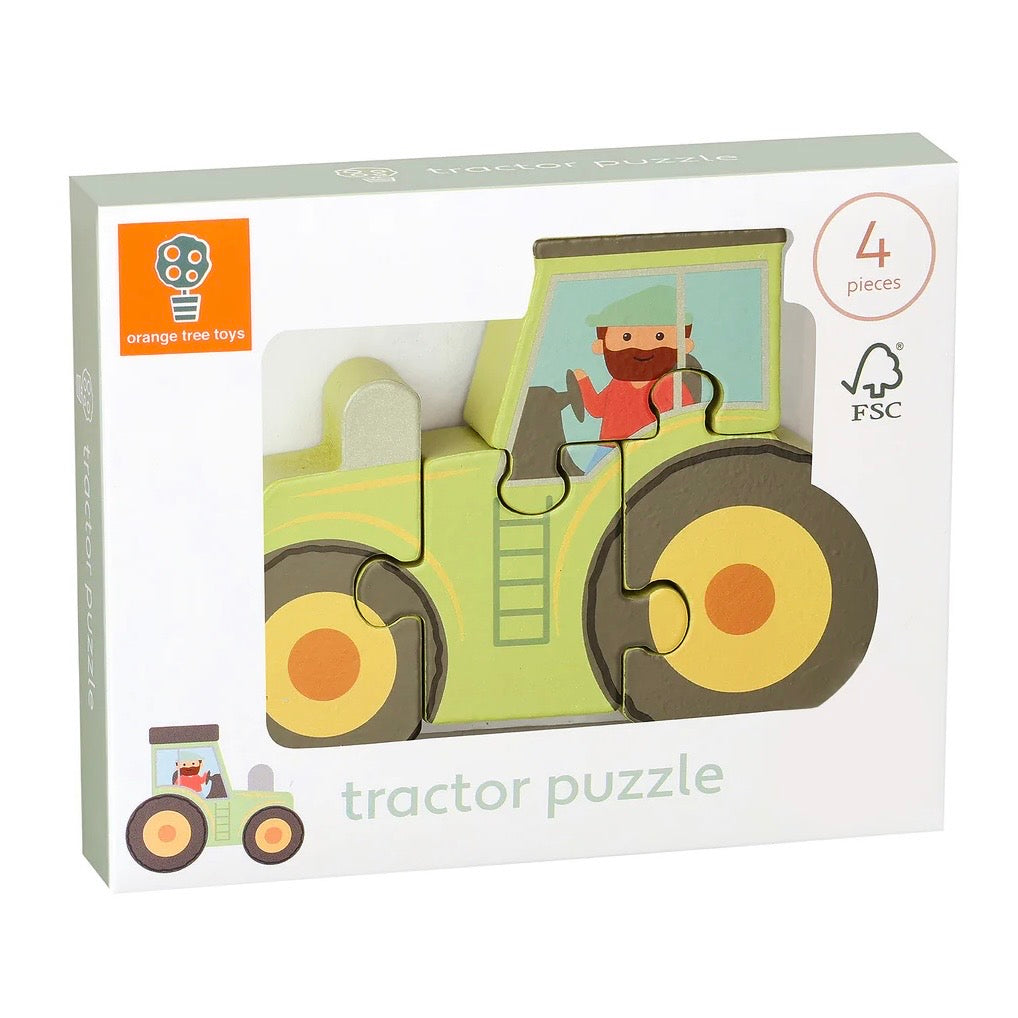 Tractor displayed in a recycled plastic packaging 

A great token gift for children 