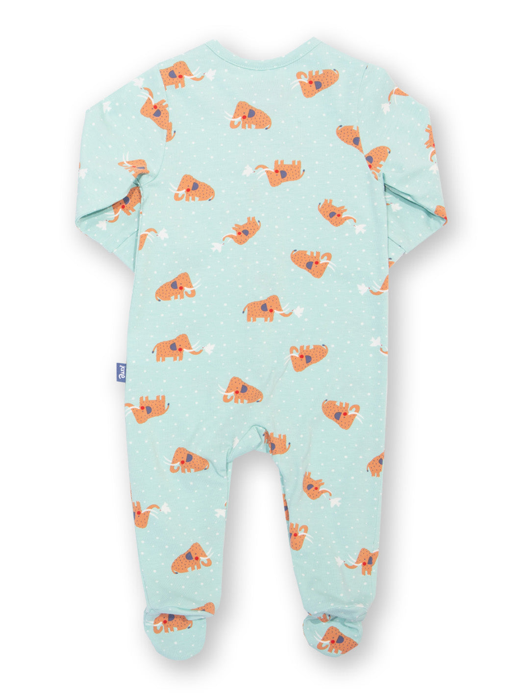 Sleepsuit with woolly mammoth print all over