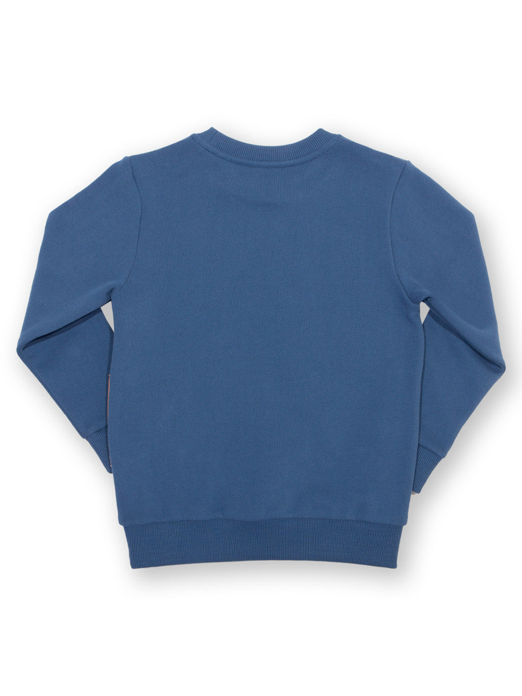 Blue sweatshirt on a white background