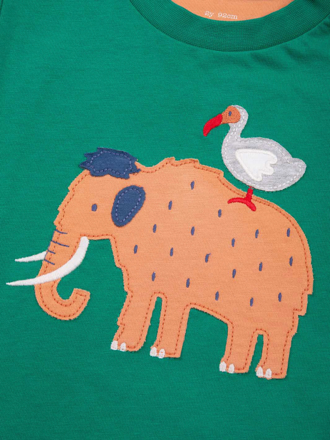 Close up of our Woolly Mammoth T-Shirt
Childs organic cotton t-shirt