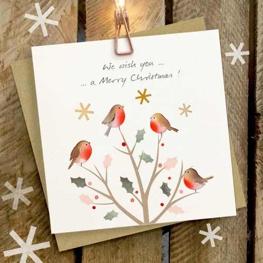 Ginger Betty Cards
Christmas Cards
Christmas
Robin
Holly Tree
Printed in the UK